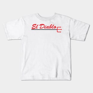 EL DIABLO - LATINX DESIGN Kids T-Shirt